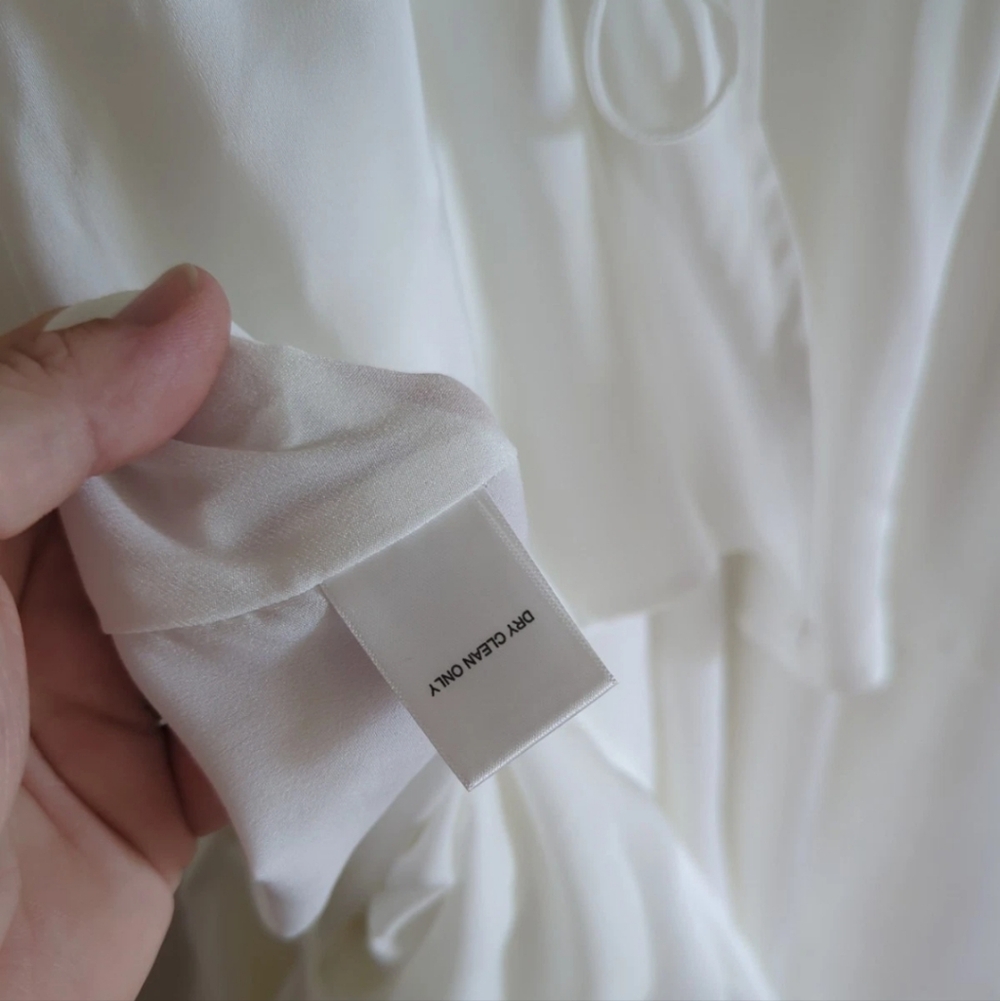 Altar’d State Mallory Tiered Maxi Dress NWOT Wedding Event Gown Lace Back XS - Picture 10 of 11